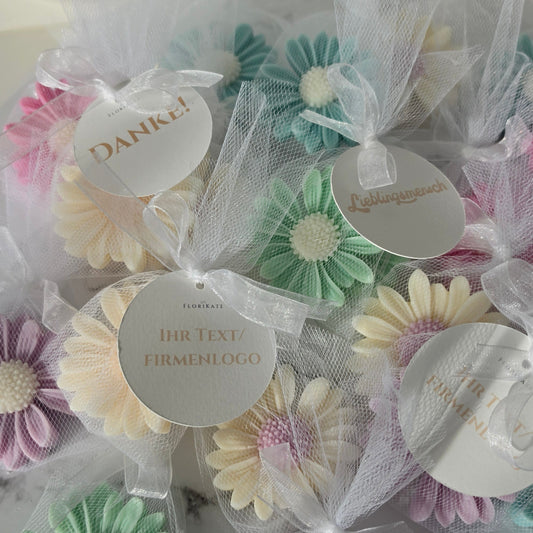 Mini Geschenk mit Personalisierung | Gänseblümchen | Wachs Melts |