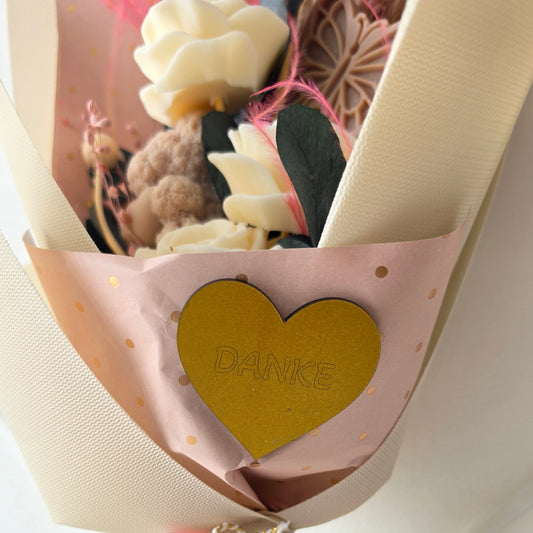 Blumenstrauß DANKE Geschenkidee