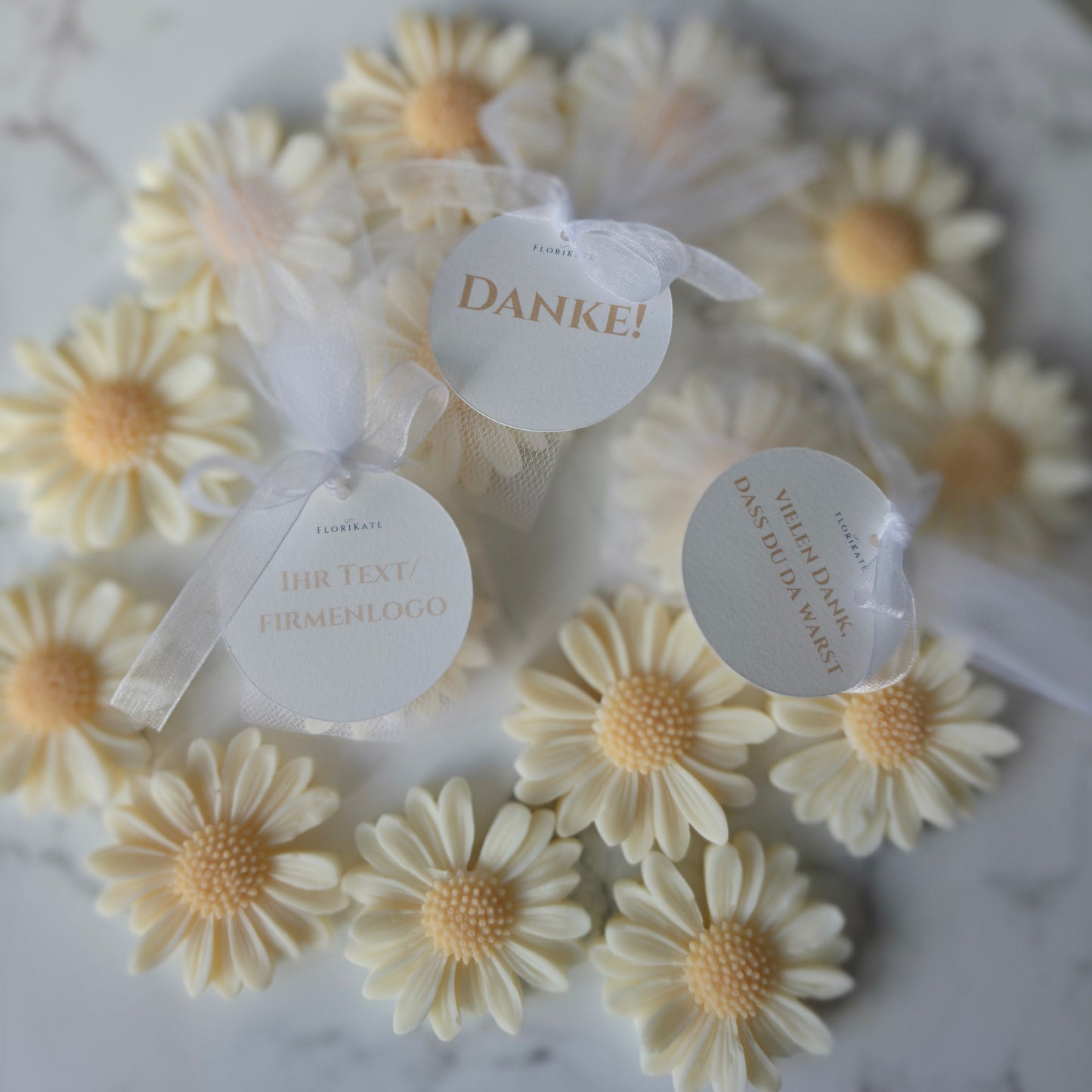 Mini Geschenk mit Personalisierung |  Gänseblümchen | Wachs Melts |