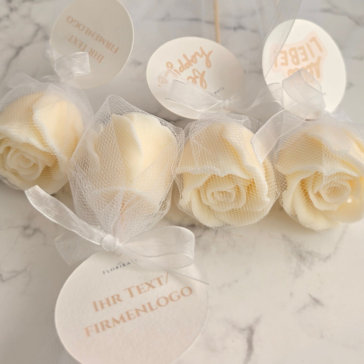 Mini Geschenk mit Personalisierung |  Rosen | Wachs Melts |