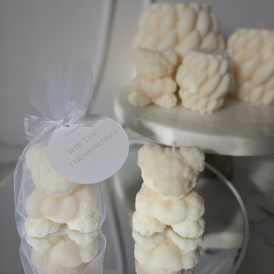 Mini Geschenk mit Personalisierung |   Kerzen Teddybär