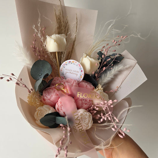 Muttertagsgeschenk Blumenstrauß FloriRos