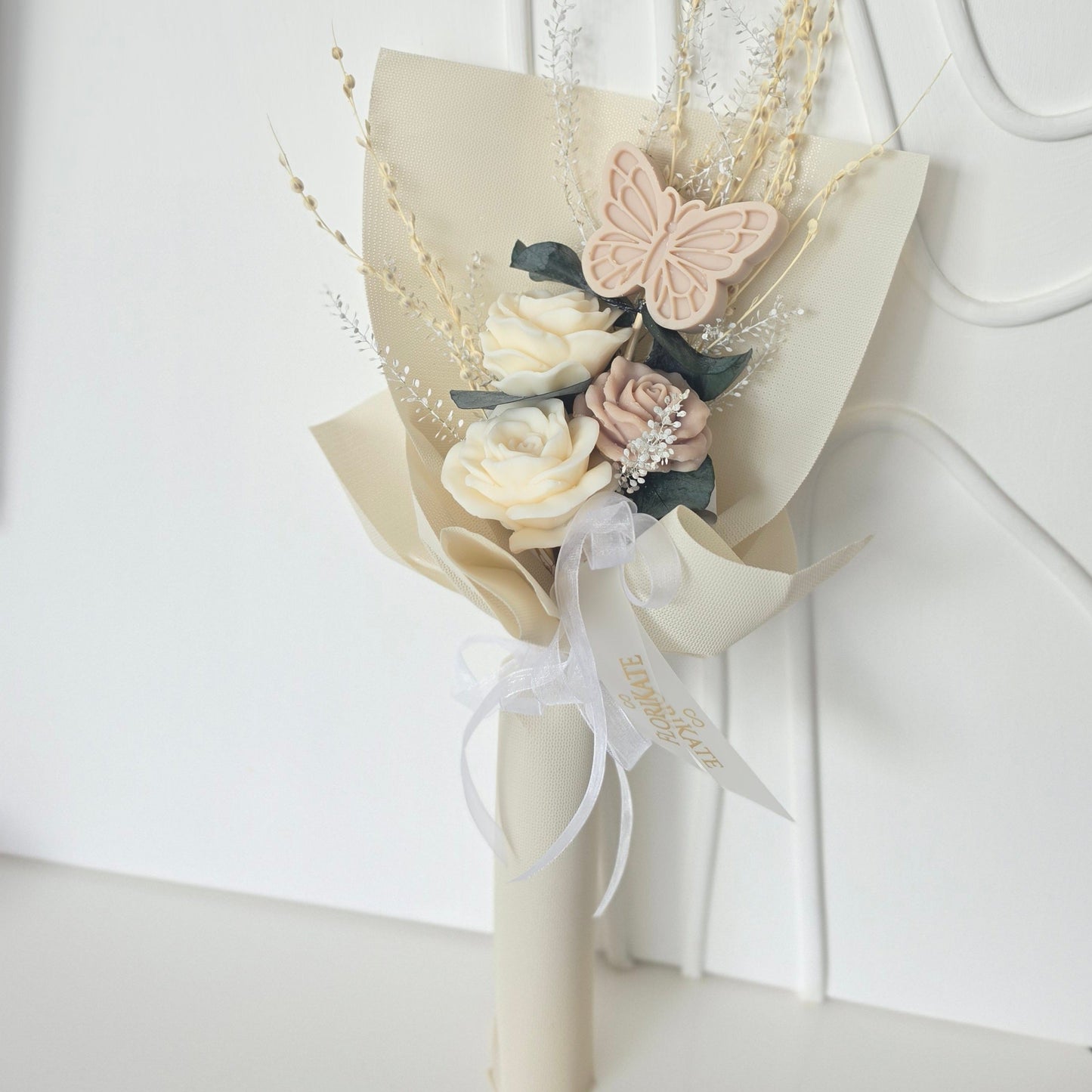 Blumenstrauß  Schmetterling  Geschenkidee