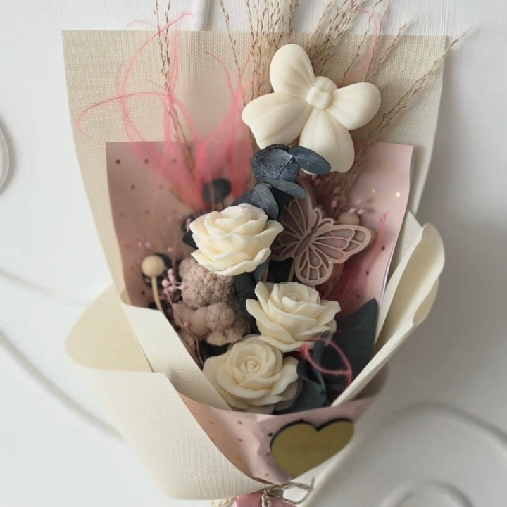 Blumenstrauß  DANKE  Geschenkidee
