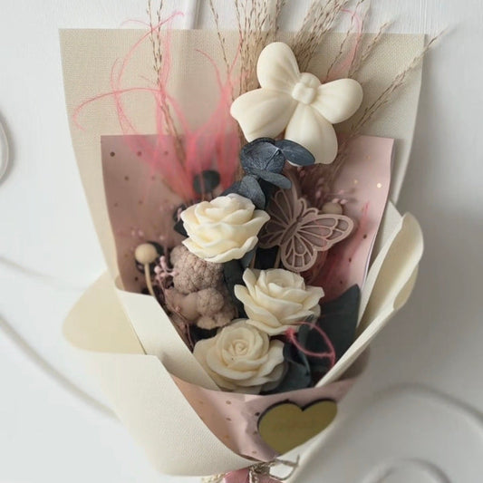 Blumenstrauß  DANKE  Geschenkidee