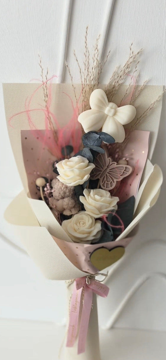 Blumenstrauß  DANKE  Geschenkidee