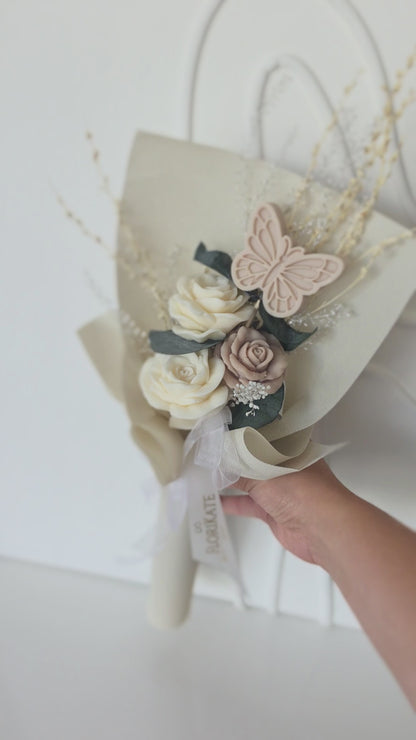 Blumenstrauß  Schmetterling  Geschenkidee