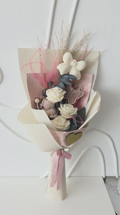 Blumenstrauß  DANKE  Geschenkidee